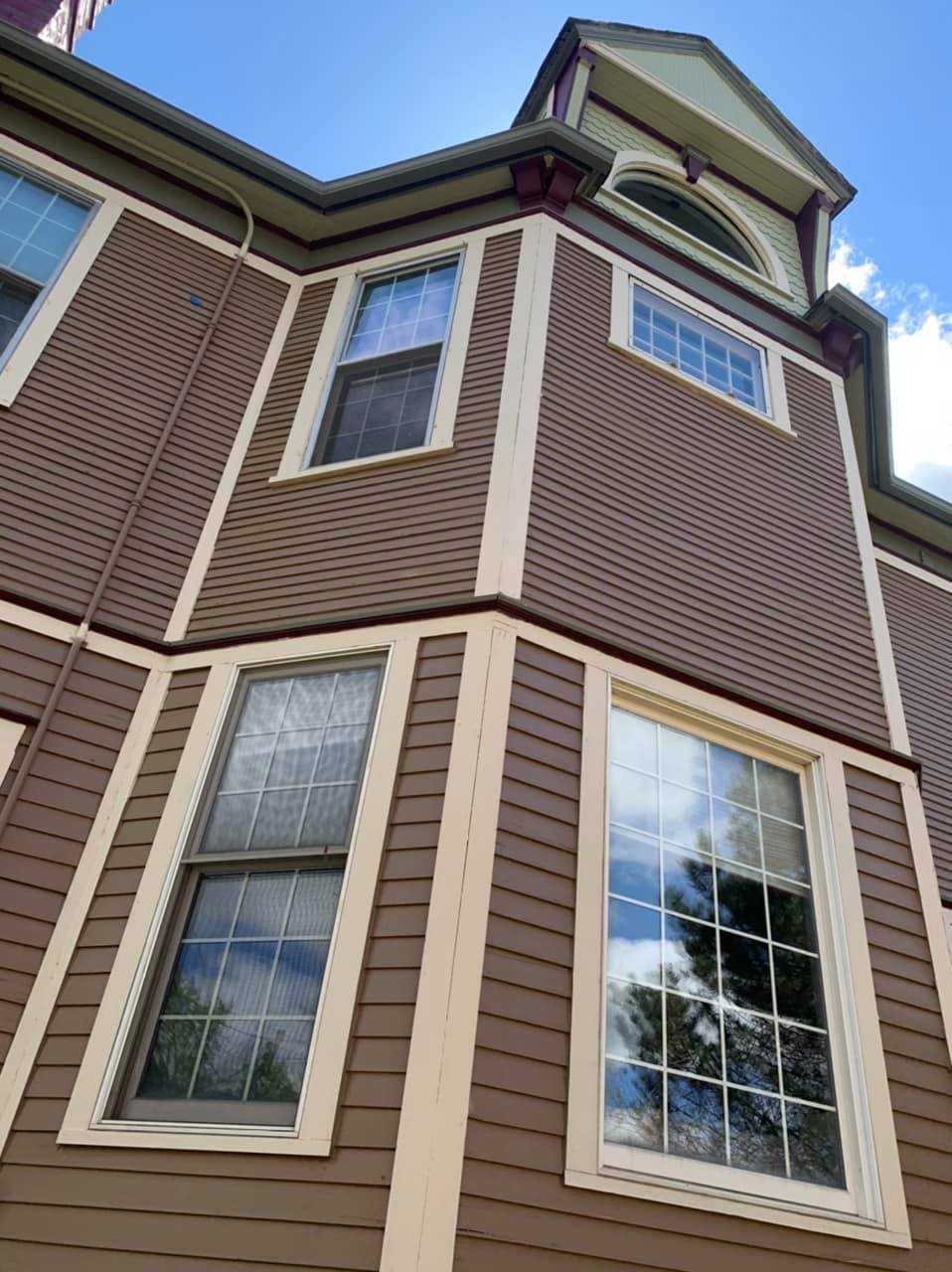 Home with 6 colors painted using Duration paint
